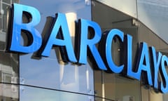 Barclays sign