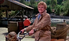 Lansbury as Jessica Fletcher in Murder, She Wrote.