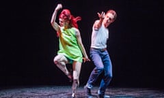 Natalia Osipova and Sergei Polunin Arthur Pita’s Run Mary Run at Sadler’s Wells, London.