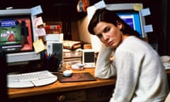 A Hitchcockian nightmare … The Net, starring Sandra Bullock.