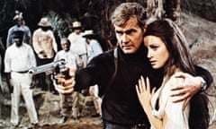 Roger Moore and Jane Seymour in Live and Let Die.