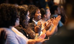 Audience members at the 2022 Black british book festival.