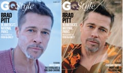 Brad Pitt by Ryan McGinley exclusively for GQ Style