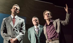 Russell Tovey, Nathan Lane and Denise Gough in Angels in America