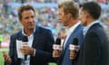 The broadcaster Mark Nicholas