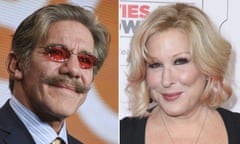 Bette Midler said she did not ‘offer myself up on the altar of Geraldo Rivera’.