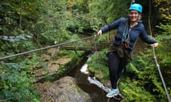 Via Ferrata in Yorkshire - The How Stean Gorge