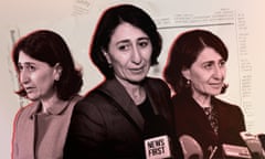 Composite of three photos of Gladys Berejiklian