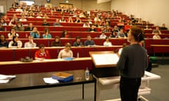 A law department lecture underway at Aberystwyth university