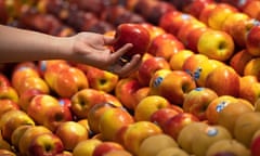 Stock image of fruit at a Coles supermarket