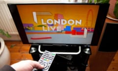 London Live on a TV