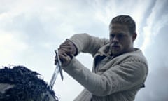 Charlie Hunnam in King Arthur: Legend of the Sword – lively, spectacular, ridiculous, and never dull.