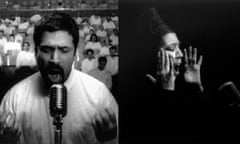 Shirin Neshat's video installation 'Turbulent'
