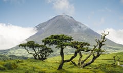 Mount Pico, on the island of Pico, the Azores.