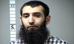 Sayfullo Saiov, the suspect in the New York truck attack.