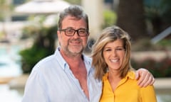 Derek Draper pictured with his wife, Kate Garraway, in 2019