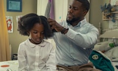 Melody Hurd and Kevin Hart in Fatherhood.