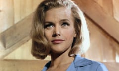 Signature role … Honor Blackman as Pussy Galore in Goldfinger.