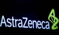 The company logo for pharmaceutical company AstraZeneca