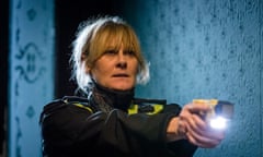 Unshowy, unsentimental and acute … Sarah Lancashire as Sergeant Catherine Cawood in Happy Valley. 