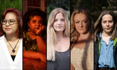 Left to Right: Pitra Moeis, Varalakshmi Padma Priya Dharmavarapu, Georgia Lancaster, Beth Ann Pardo, Alice Rumble.