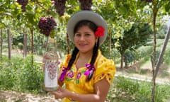 A Bottle Of Singani In A Vineyard Of Calamuchita, Tarija, Bolivia (Photo by: Insights/UIG via Getty Images)