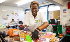 Michelle Dornelly at the De Beauvoir hub of the Hackney Community Food Hub