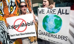 A shareholder protest