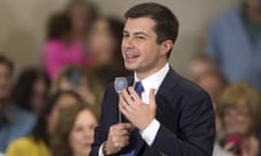 Pete Buttigieg, US Presidential Election Campaigning, Las Vegas, USA - 18 Feb 2020<br>Mandatory Credit: Photo by Brian Cahn/ZUMA Wire/REX/Shutterstock (10561092e) Pete Buttigieg Pete Buttigieg, US Presidential Election Campaigning, Las Vegas, USA - 18 Feb 2020