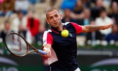 Dan Evans in action