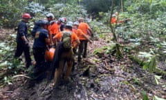 Members of Wolfe County Search &amp; Rescue conduct a mission to find Scott Hern.