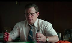 Matt Damon in the trailer for the George Clooney film Suburbicon