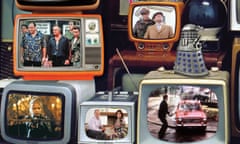 Composite of old TV sets with images of old TV shows (clockwise from top left) The Sopranos; Only Fools And Horses; Fawlty Towers; Relocation, Relocation; Buffy The Vampire Slayer