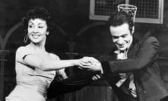 Chita Rivera and Ken Leroy in a scene from West Side Story