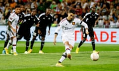 Cristiano Ronaldo doubles the lead from the penalty spot.