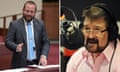 Composite of Senator Ricky Muir and radio presenter Derryn Hinch