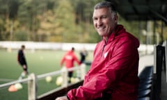 Nigel Pearson, pictured during his most recent job, with OH Leuven in Belgium.