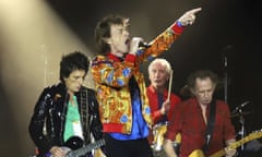 The Rolling Stones performing in 2019.