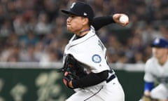 Starting pitcher Erasmo Ramirez, who is now a free agent, was one of a number of Latino players who appeared for the Mariners last season