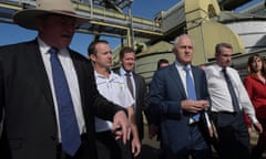 Malcolm Turnbull visits Macadamia Processing Cooperative near Ballina