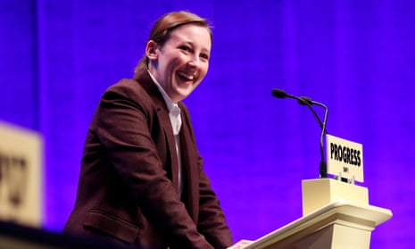 Mhairi Black mocks Theresa May at SNP conference – video