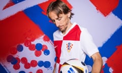 Luka Modric poses for a portrait during a photo session before Euro 2024