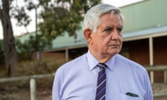 Portrait pic of Ken Wyatt standing outdoors in front of a building