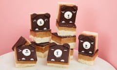 Kim-Joy’s vegan millionaire’s shortbread bears