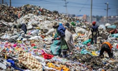 Dandora, Nairobi’s main dump, where waste pickers are ‘are exposed to death every day’.