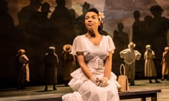 Leonie Elliott as Hortense in Small Island by Andrea Levy at the Olivier theatre.