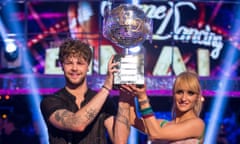 Strictly Come Dancing 2015 winners Jay McGuiness and Aliona Vilani.