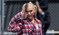 Celebrity Sightings In Los Angeles - July 13, 2022<br>LOS ANGELES, CA - JULY 13: Gwen Stefani is seen at "Jimmy Kimmel Live" on July 13, 2022 in Los Angeles, California. (Photo by RB/Bauer-Griffin/GC Images)