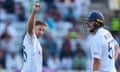 Joe Root gestures after bringing up his century in Ranchi.