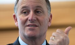 former New Zealand prime minister John Key